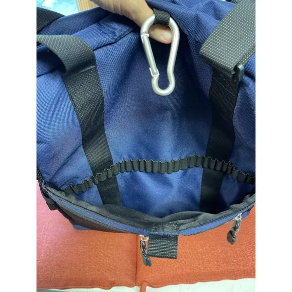 ArtBin Art Bag Large Canvas Travel Tote Craft Organizer Adjustable Strap Blue - Picture 7 of 9